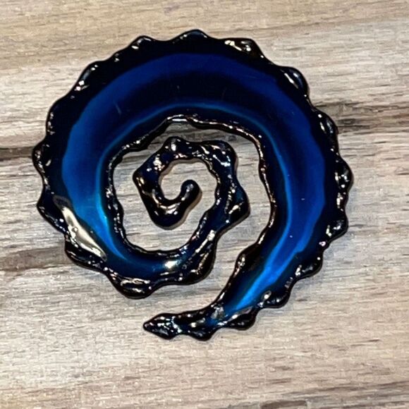 Original Brooch By David Wright Custom Made From ChromePlate NWT - Picture 2 of 9